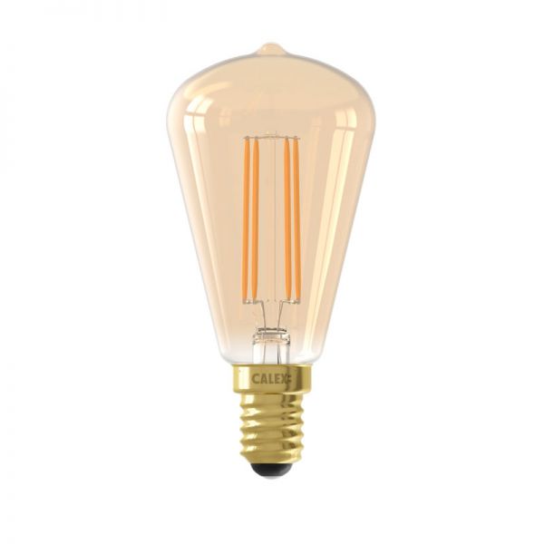 Calex LED Full Glass Filament Rustik Lamp / 3.5 Watt E14