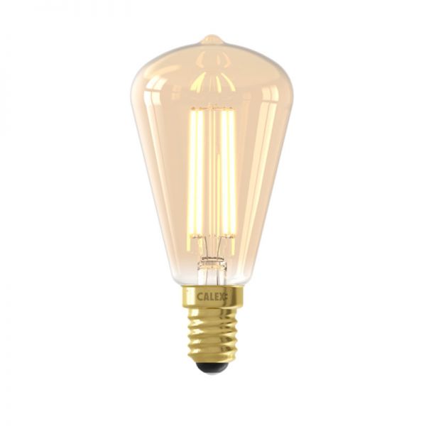 Calex LED Full Glass Filament Rustik Lamp / 3.5 Watt E14