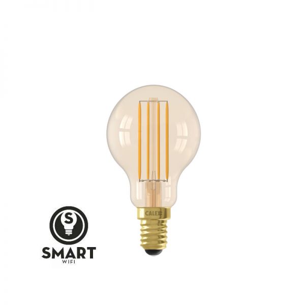 Calex LED Flex Filament Smart Ball lamp P45 / 4.9 Watt E14