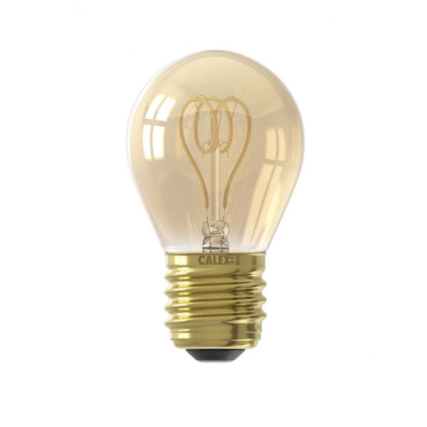 Calex LED Flex Filament Ball lamp curly P45