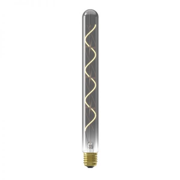 Calex LED-Retrofit Tube 300 Titanium Curly / 4 Watt E27
