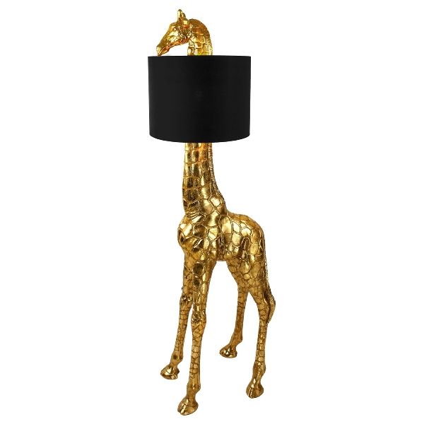 Stehleuchte Giraffe Gigi, gold