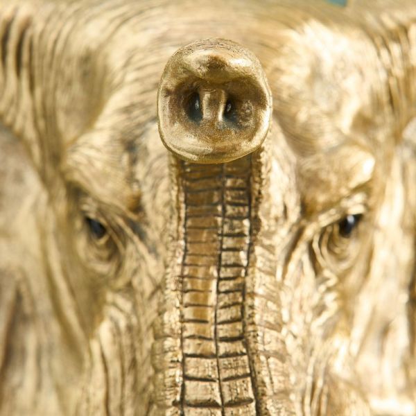 Wandleuchte Elefant Jumbo, gold